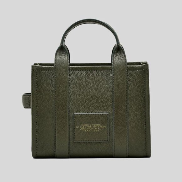 MARC JACOBS The Leather Small Tote – Forest - Picture 2 of 11